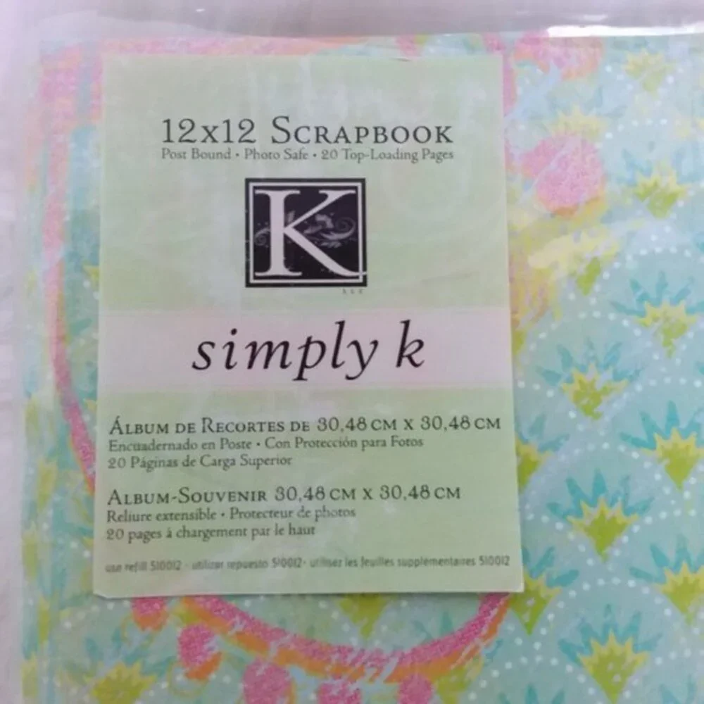 Scrapbook & Frame A Name Papers 12 x 12